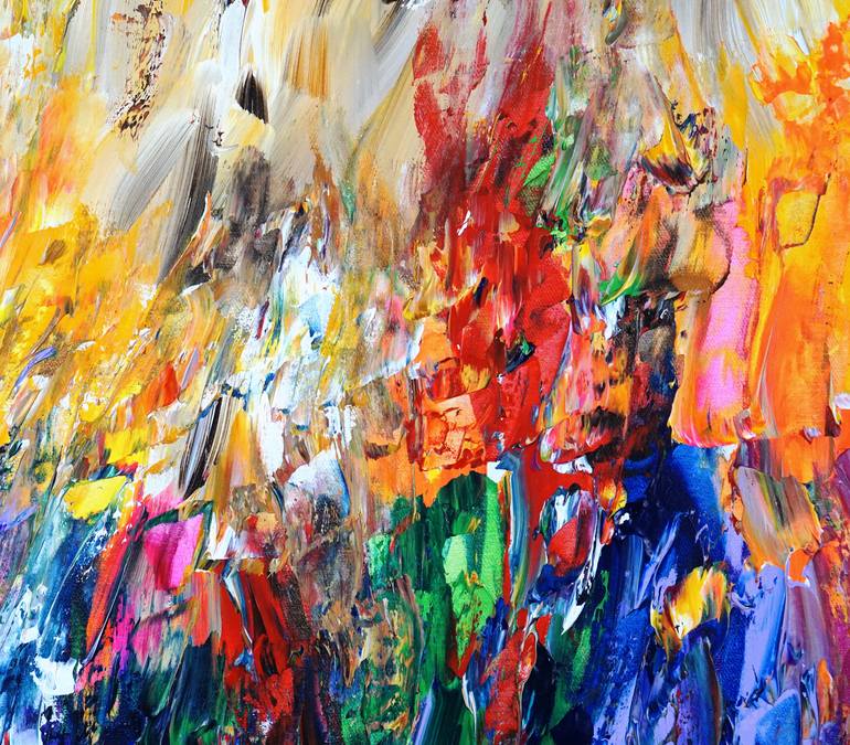 Stick: Awesome Daydream 1 Painting by Peter Nottrott | Saatchi Art