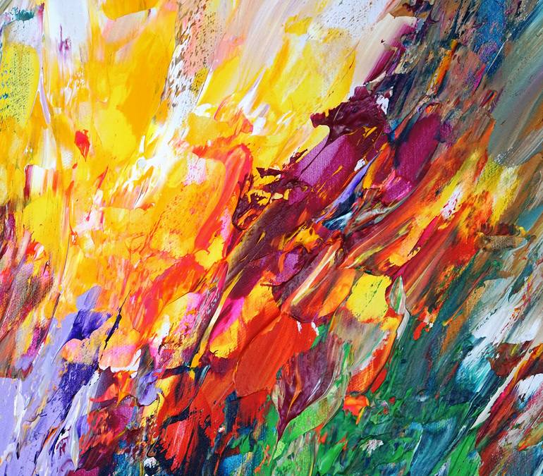 Original Contemporary Abstract Painting by Peter Nottrott
