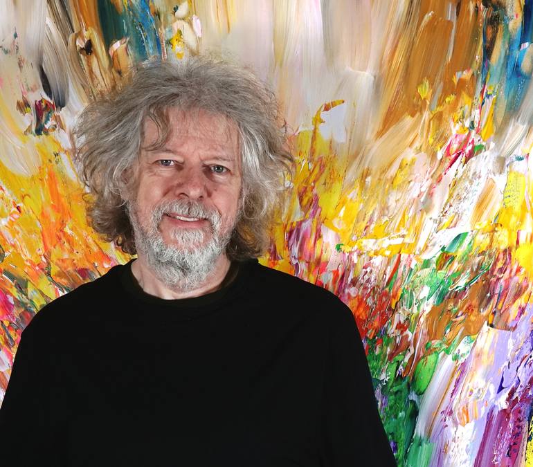 Original Contemporary Abstract Painting by Peter Nottrott