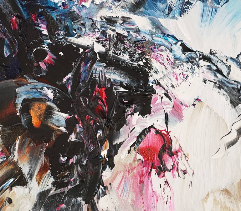 Original Abstract Painting by Peter Nottrott