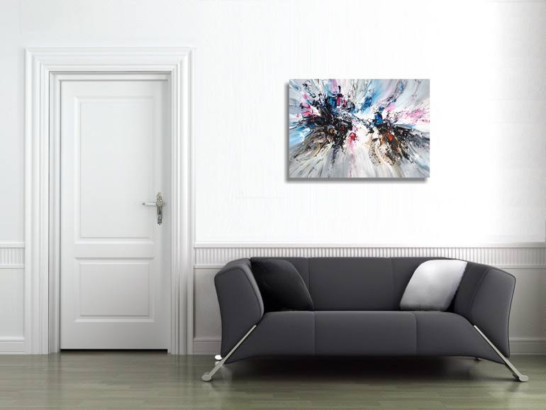 Original Abstract Painting by Peter Nottrott
