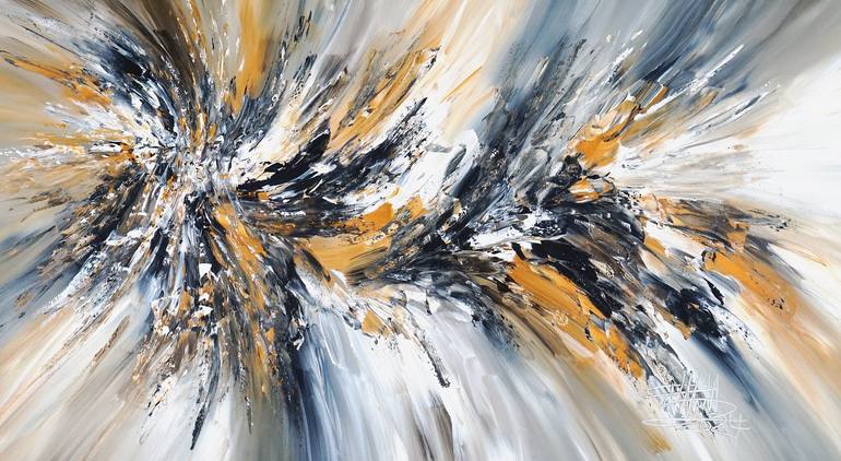 Original Contemporary Abstract Paintings by Peter Nottrott