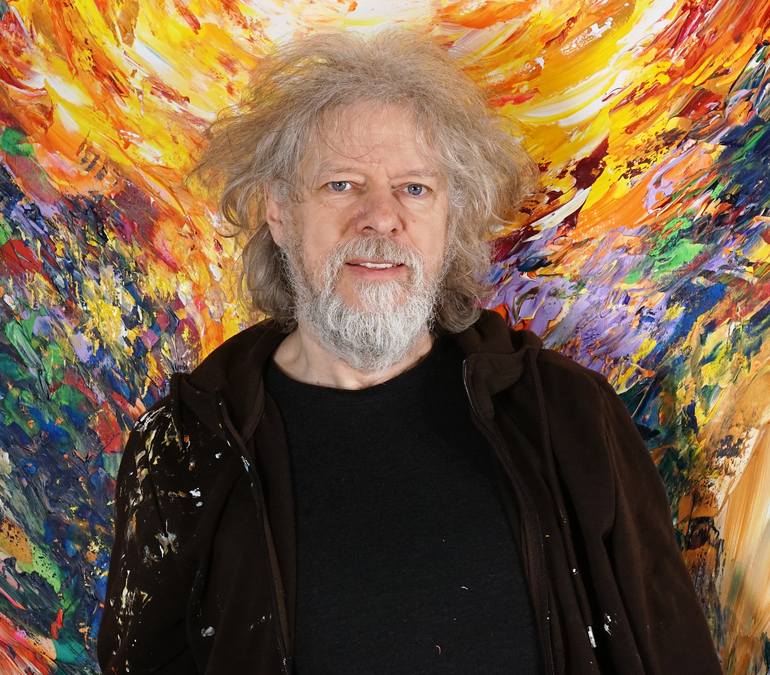 Original Contemporary Abstract Painting by Peter Nottrott