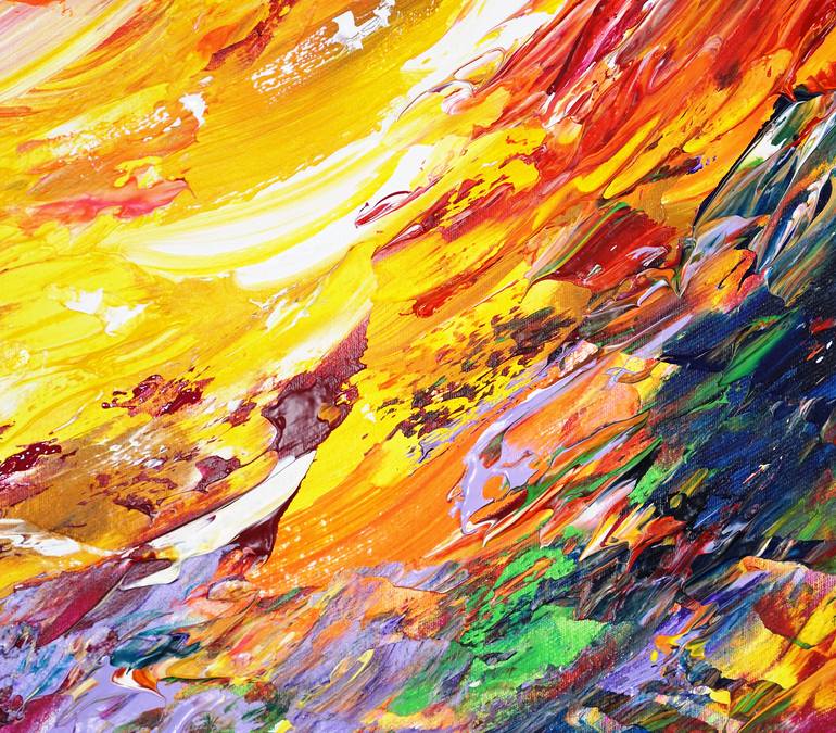 Original Contemporary Abstract Painting by Peter Nottrott