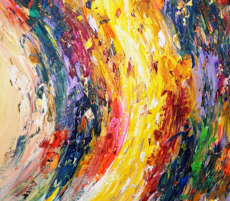 Original Contemporary Abstract Painting by Peter Nottrott