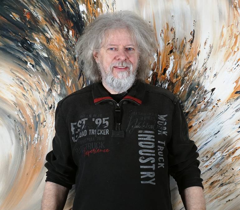 Original Contemporary Abstract Painting by Peter Nottrott