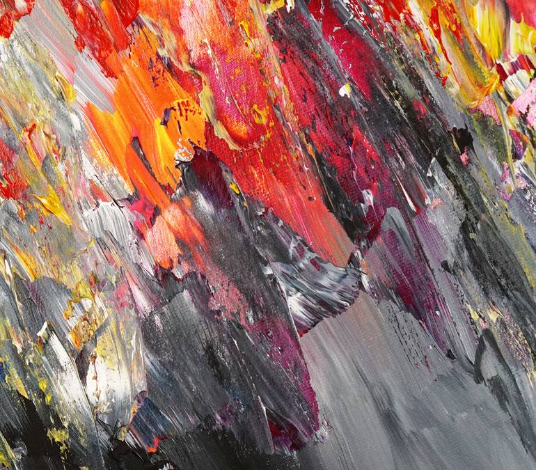 Original Abstract Painting by Peter Nottrott