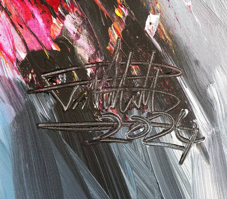 Original Abstract Painting by Peter Nottrott