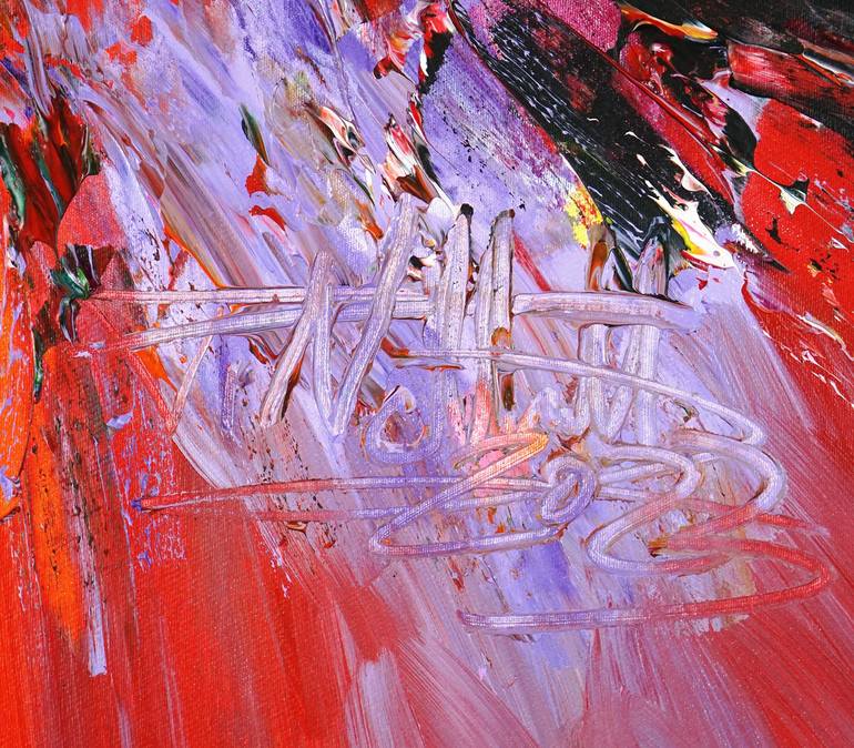 Original Abstract Painting by Peter Nottrott