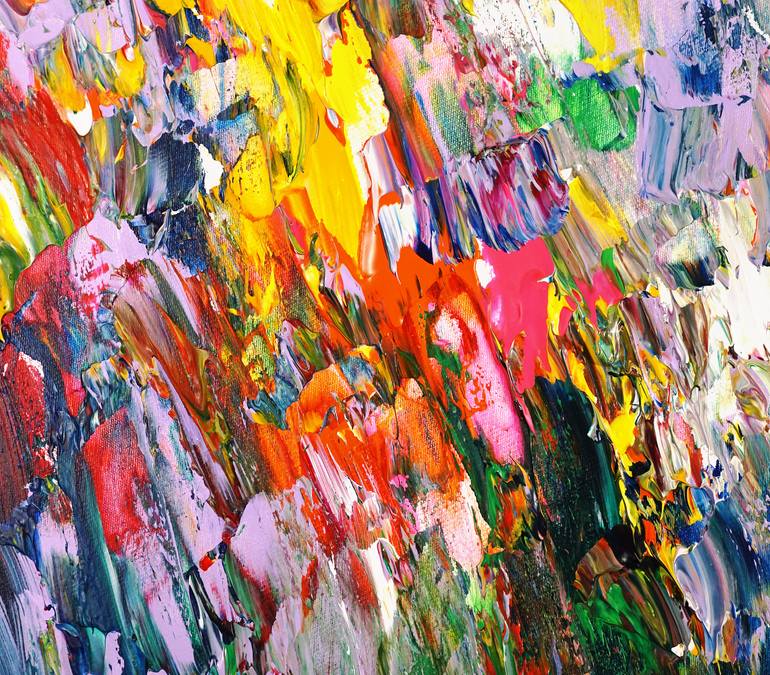 Original Abstract Painting by Peter Nottrott