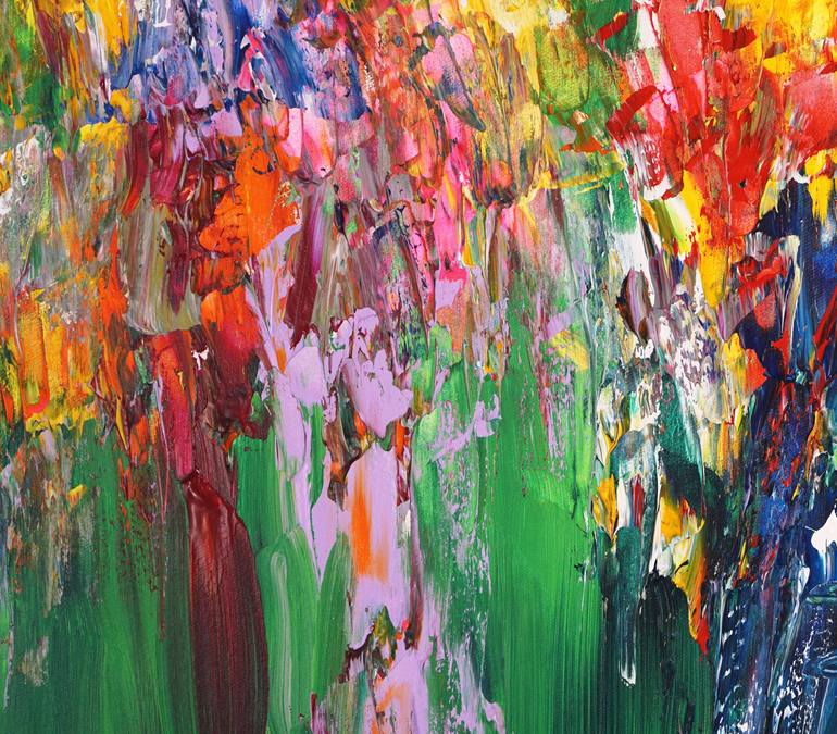 Original Abstract Painting by Peter Nottrott