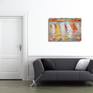 The artwork on a wall