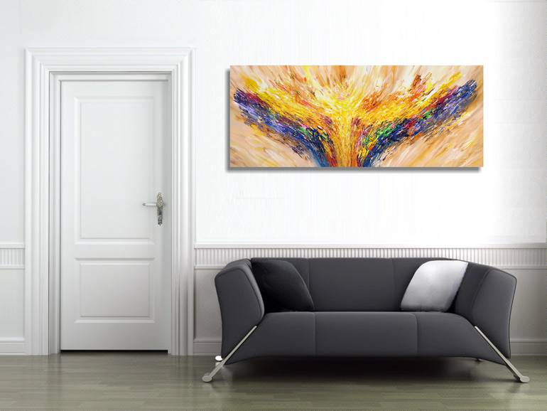 Original Abstract Painting by Peter Nottrott
