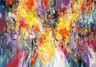Original Contemporary Abstract Paintings by Peter Nottrott