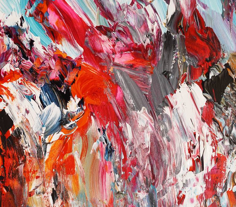 Original Abstract Expressionism Abstract Painting by Peter Nottrott