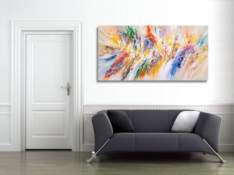 Original Contemporary Abstract Painting by Peter Nottrott