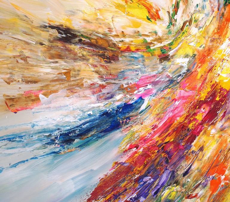 Original Contemporary Abstract Painting by Peter Nottrott