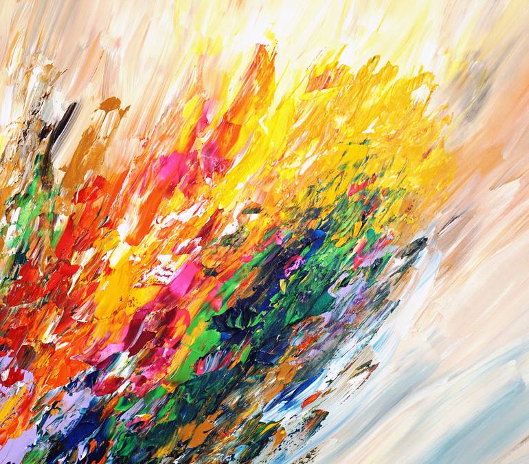 Original Contemporary Abstract Painting by Peter Nottrott