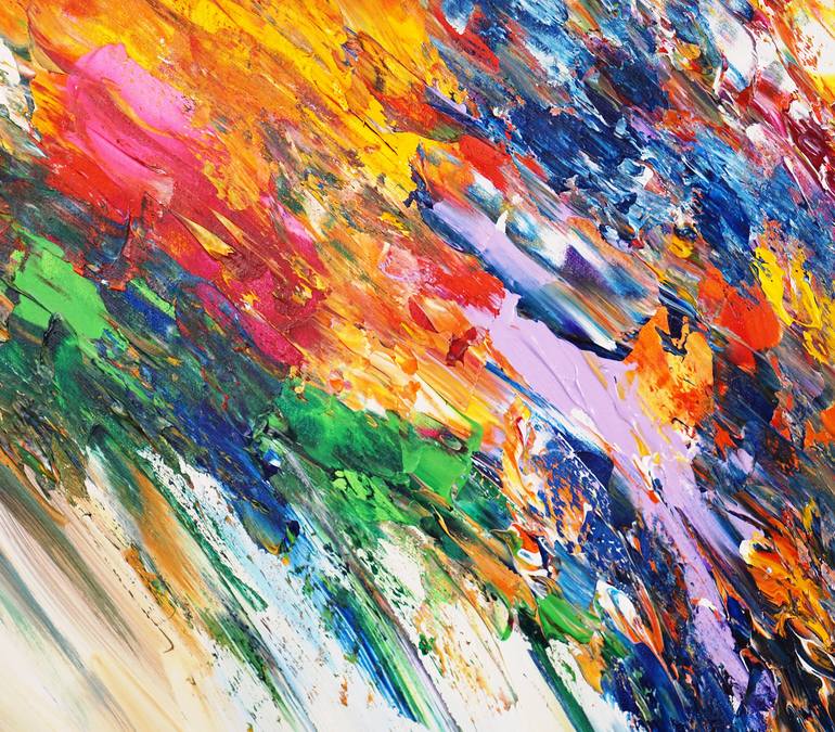 Original Contemporary Abstract Painting by Peter Nottrott