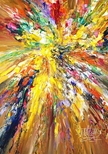 Original Contemporary Abstract Paintings by Peter Nottrott