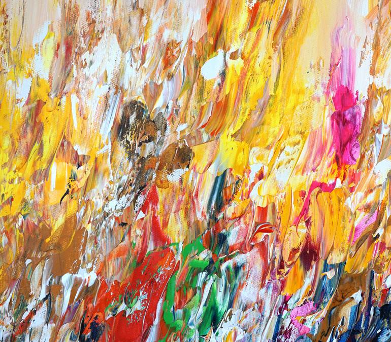 Original Abstract Painting by Peter Nottrott