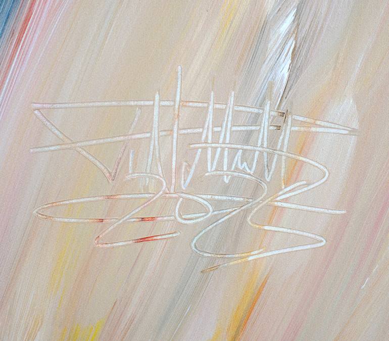 Original Abstract Painting by Peter Nottrott