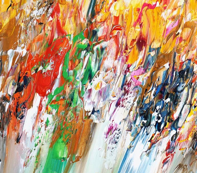 Original Abstract Painting by Peter Nottrott