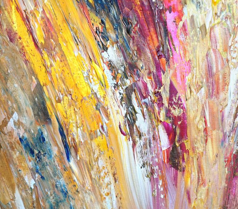 Original Abstract Painting by Peter Nottrott