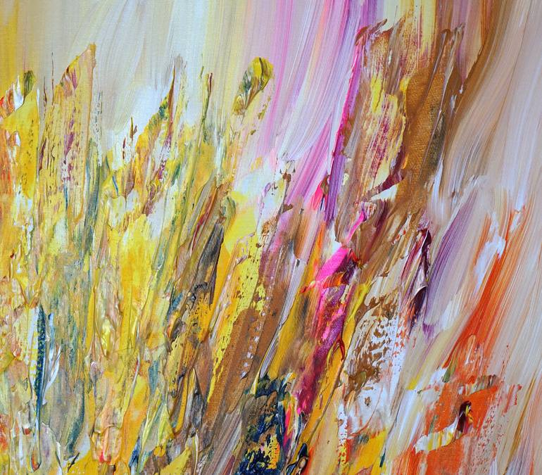 Original Abstract Painting by Peter Nottrott