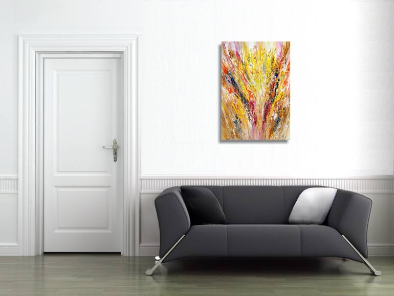 Original Abstract Painting by Peter Nottrott