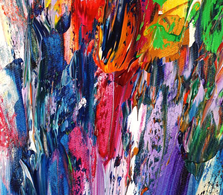 Original Abstract Painting by Peter Nottrott