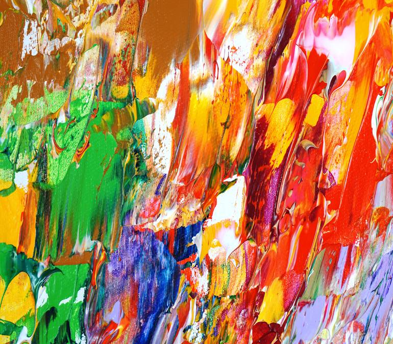 Original Abstract Painting by Peter Nottrott