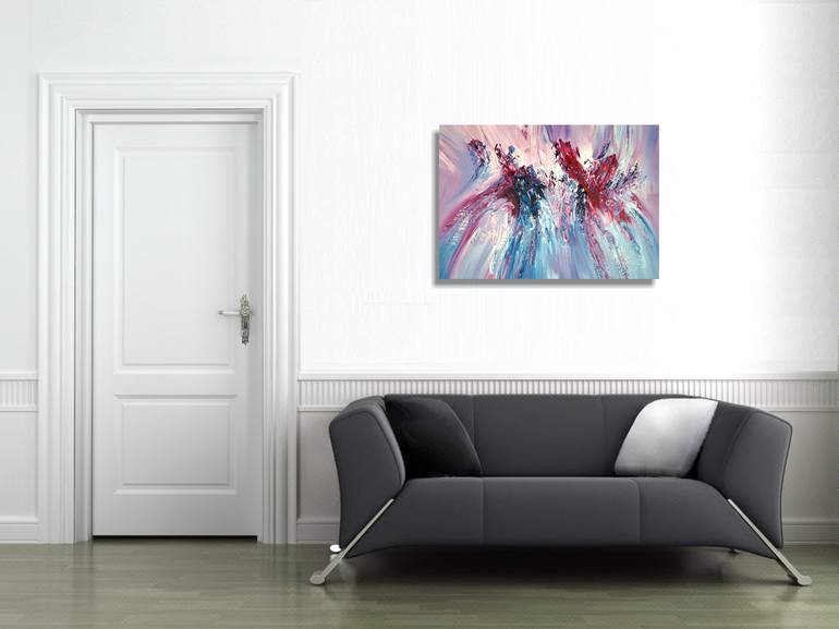 Original Abstract Painting by Peter Nottrott