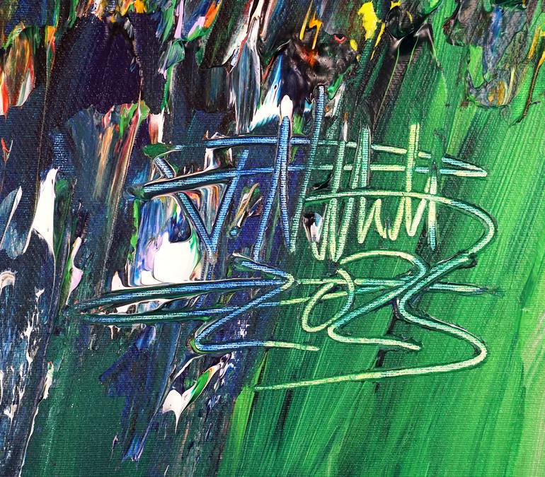 Original Abstract Painting by Peter Nottrott