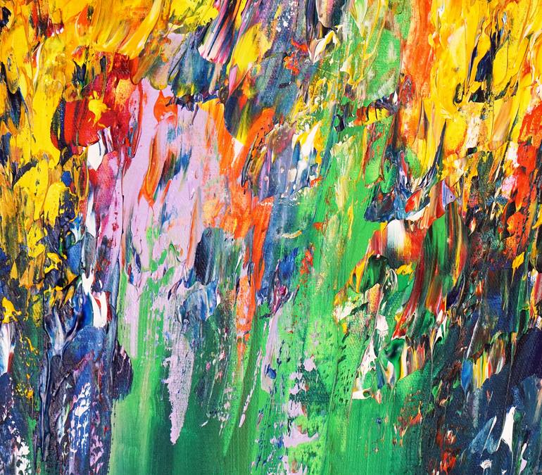 Original Abstract Painting by Peter Nottrott