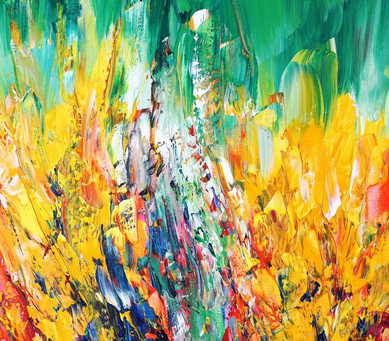 Original Abstract Painting by Peter Nottrott