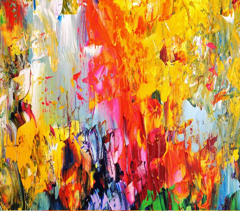 Original Abstract Painting by Peter Nottrott