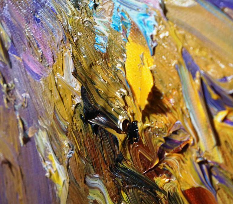 Original Abstract Painting by Peter Nottrott