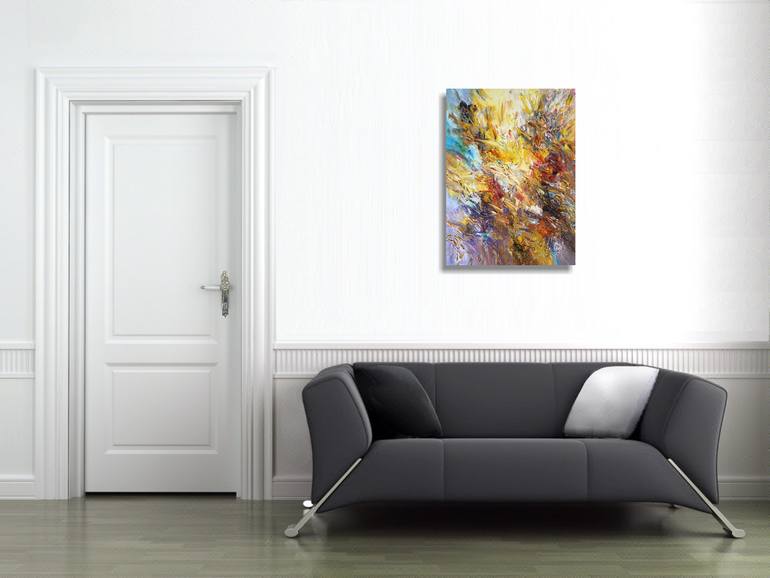 Original Abstract Painting by Peter Nottrott