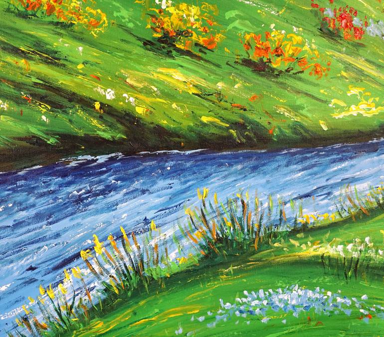 Original Contemporary Landscape Painting by Peter Nottrott
