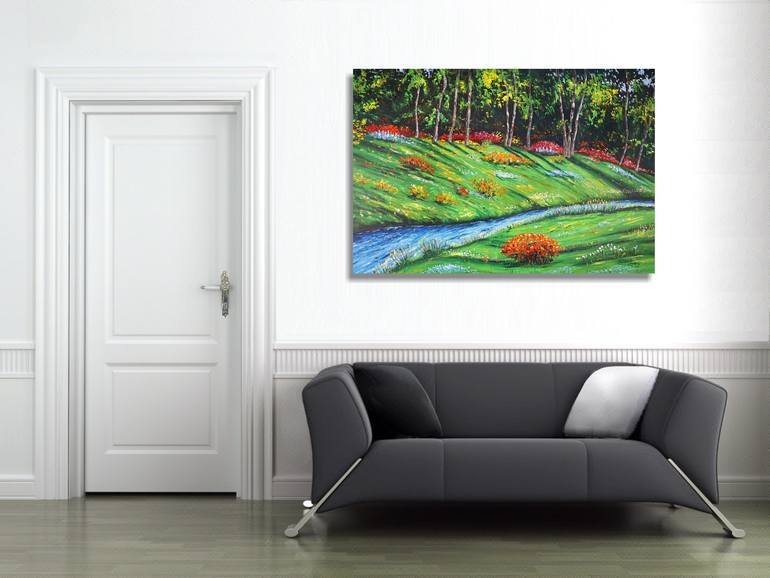 Original Contemporary Landscape Painting by Peter Nottrott