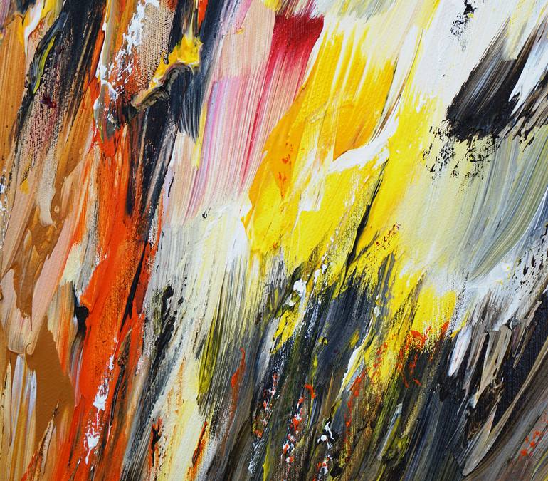 Original Abstract Painting by Peter Nottrott