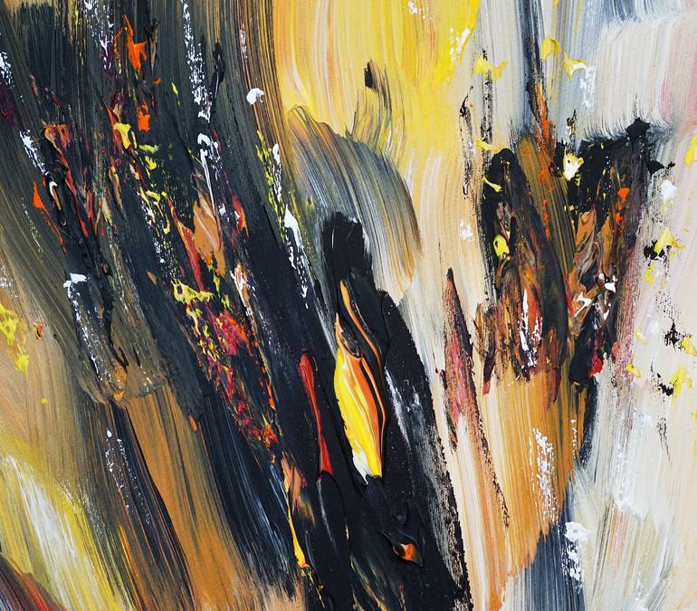 Original Abstract Painting by Peter Nottrott