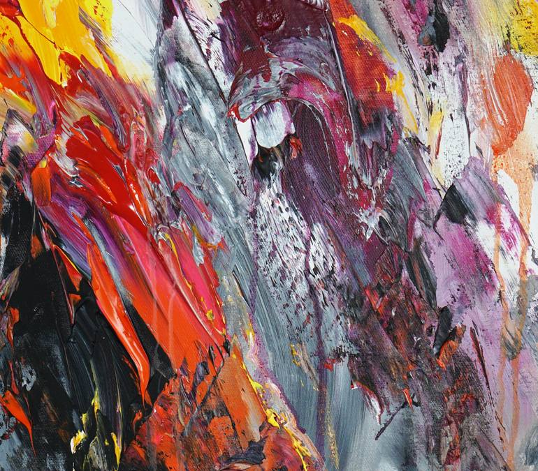 Original Abstract Painting by Peter Nottrott