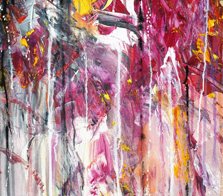 Original Abstract Painting by Peter Nottrott