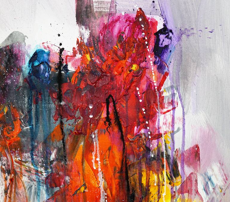 Original Abstract Painting by Peter Nottrott