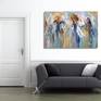 The artwork on a wall