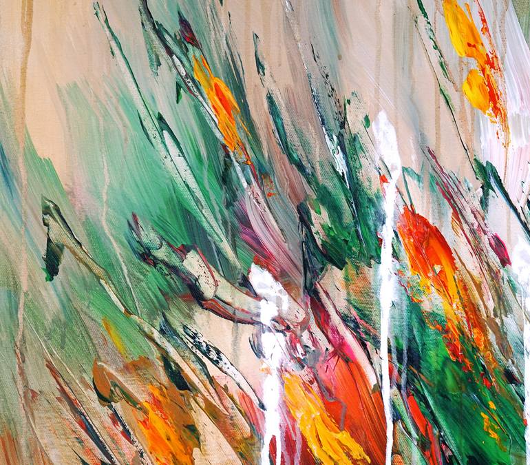Original Abstract Expressionism Abstract Painting by Peter Nottrott