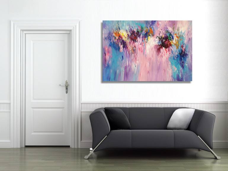 Original Abstract Painting by Peter Nottrott