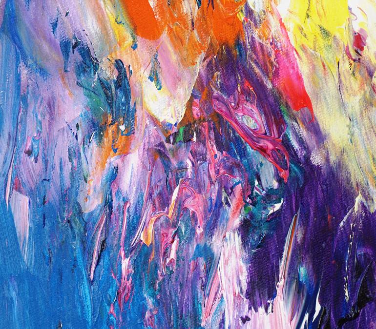 Original Abstract Painting by Peter Nottrott